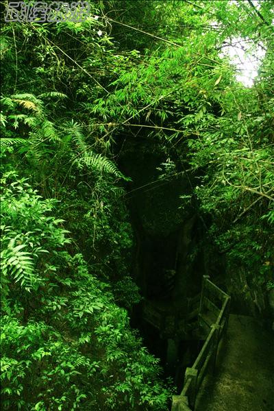 龍水峽地縫景點之“桃源問津”