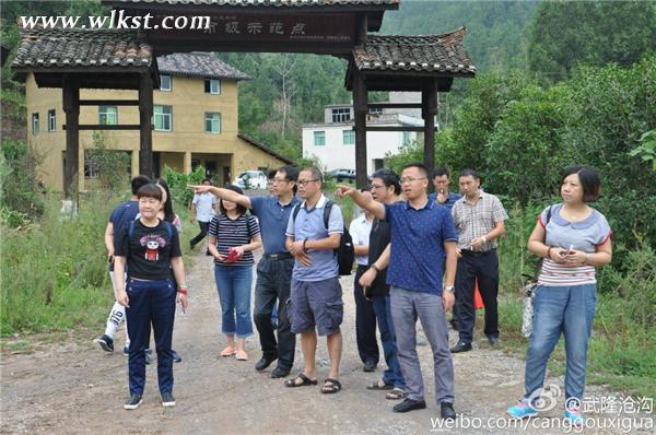九三學(xué)社重慶市委一行來(lái)武調(diào)研鄉(xiāng)村旅游