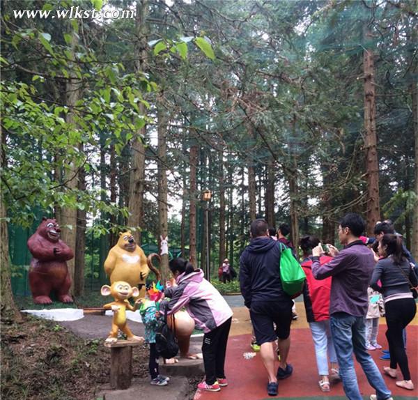 亞州首家奇幻松鼠樂園 本周六在武隆仙女山開園